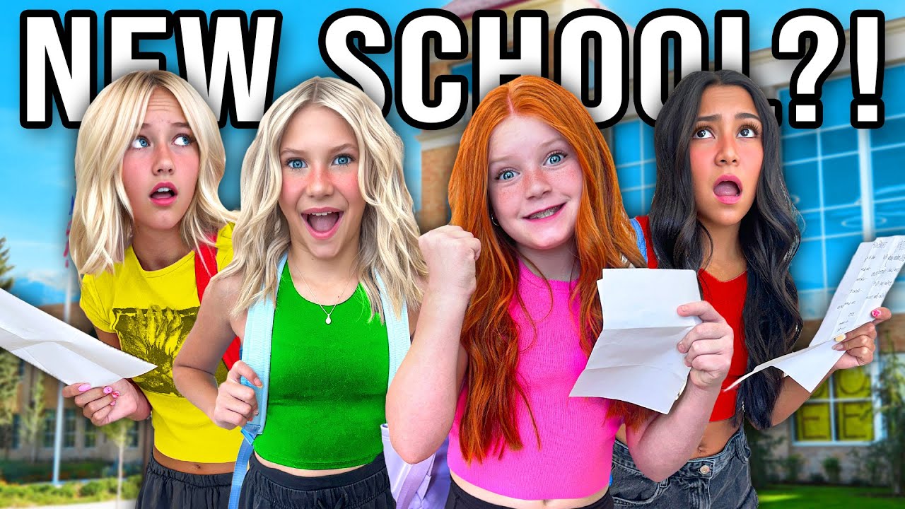 MY DAUGHTERS ARE GOING TO NEW SCHOOLS?! 😳