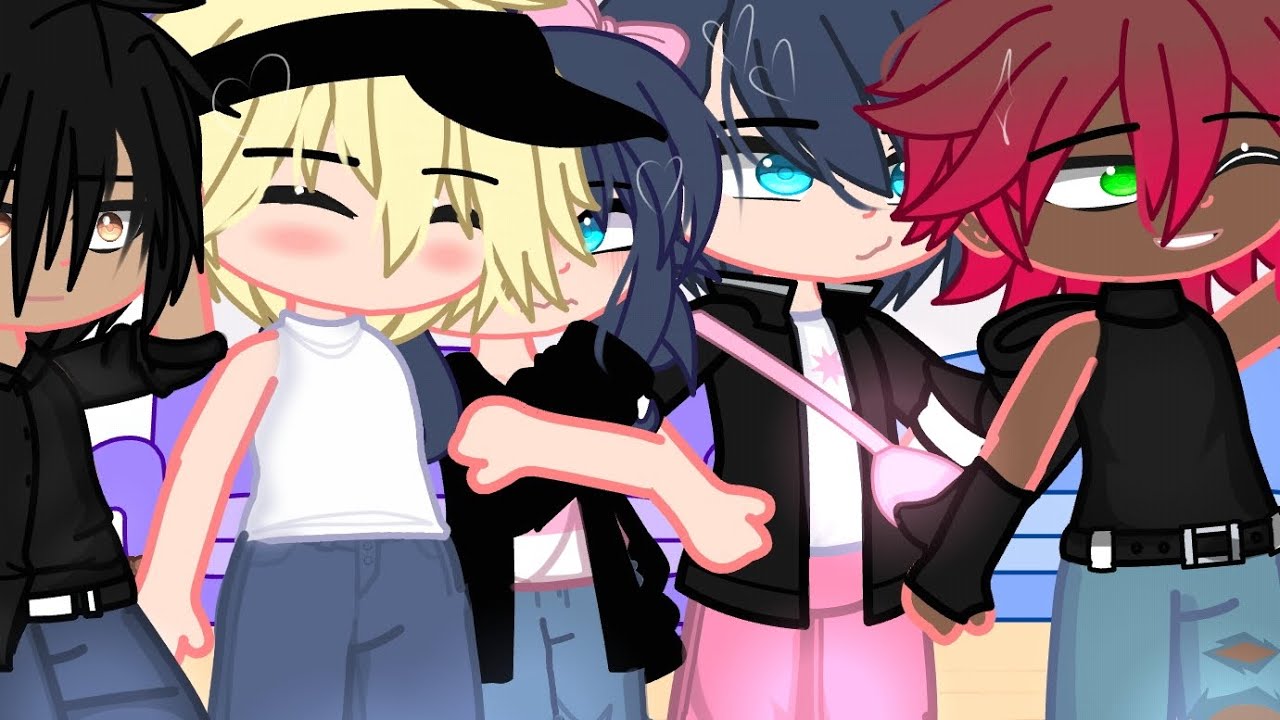 Adrientte meets Marinette's fan boys ?? || original? [not cringe I tried ] ||