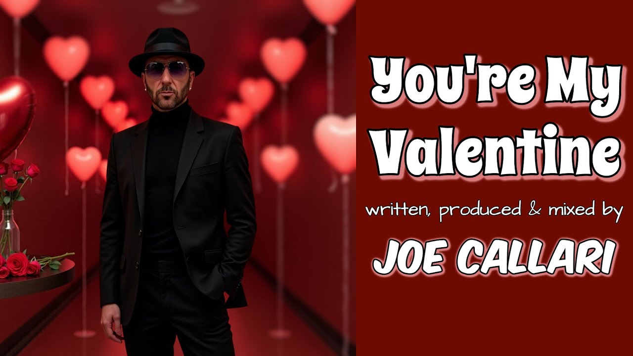 Happy Valentines Day...You're My Valentine written by Joe Callari, Philly Soul, R&B, Smooth Jazz