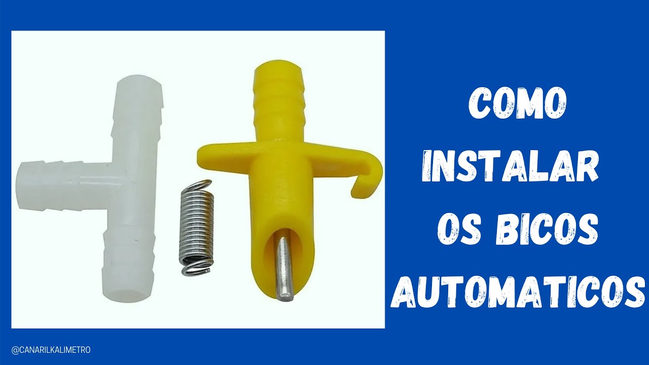 Como instalar Bicos Automáticos - Instalação nas voadeiras por meio de mangueiras