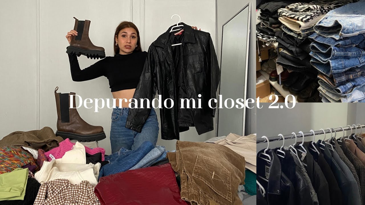 Depurando mi closet POR SEGUNDA VEZ  porque ya lo necesitaba *saque la mitad de mis cosas*