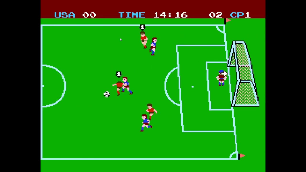 Soccer NES  Game USA VS ARG #gaming #youtube #shorts
