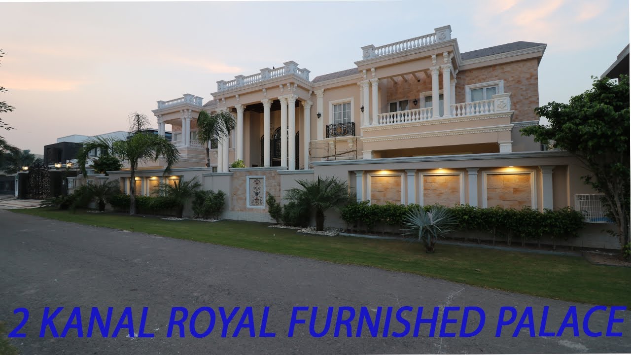 2 KANAL ROYAL CLASS FURNISHED VICTORIAN PALACE | ROYAL CLASS LIVING SOCIETY DHA LAHORE | 23.00 CRORE