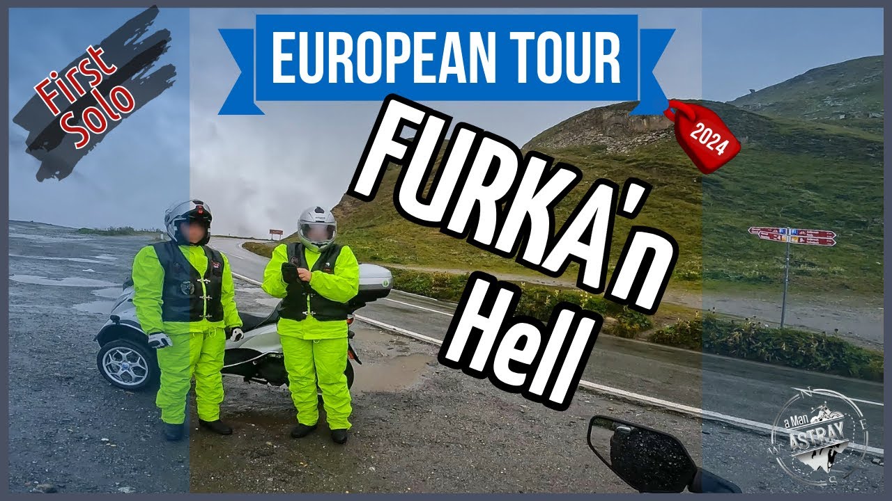 First Solo European Motorcycle Tour 2024 -  8. Furka Pass