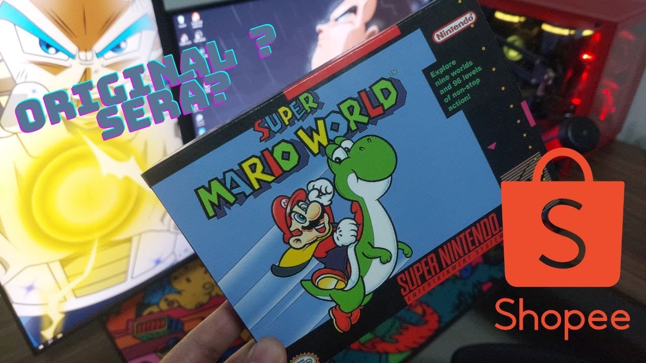 SUPER MARIO WORD - O.R.I.G.I.N.A.L da SHOPEE