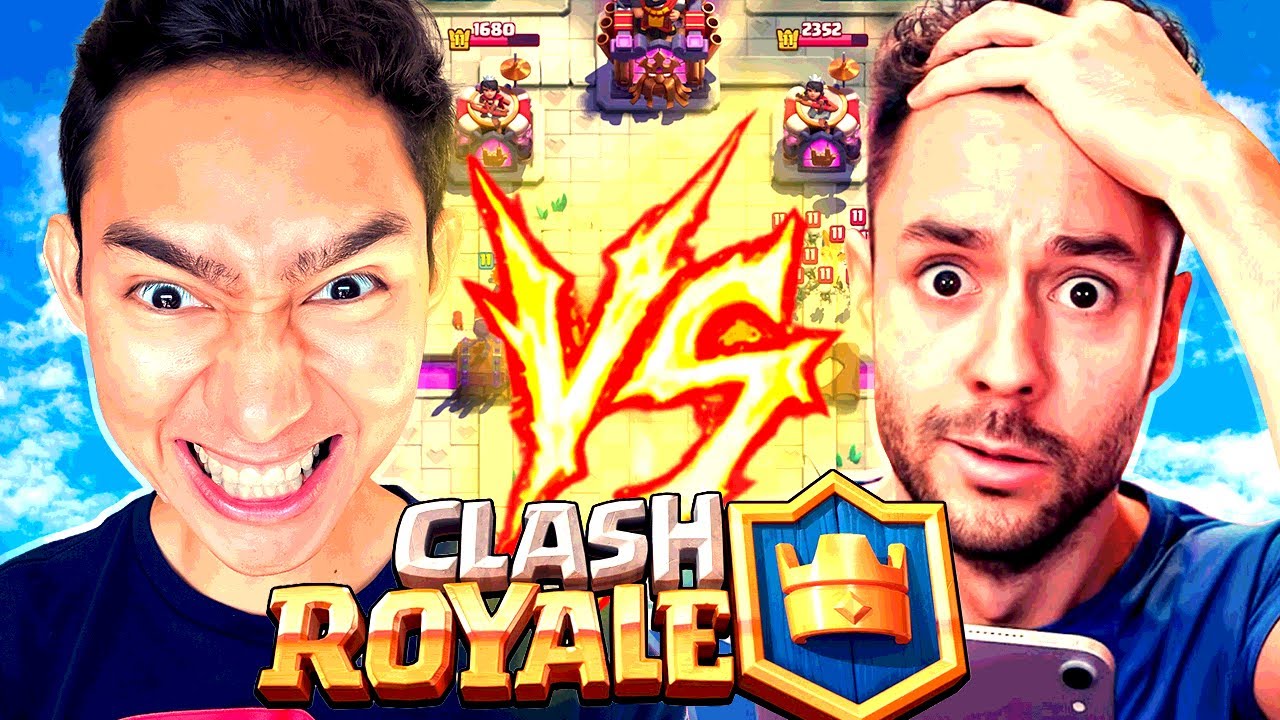 Fernanfloo vs TheGrefg en Clash Royale