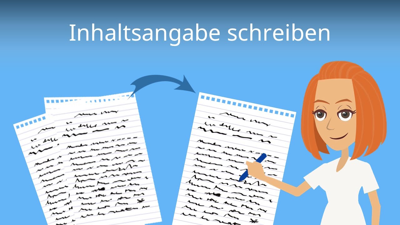 Inhaltsangabe schreiben | einfach erkl&auml;rt