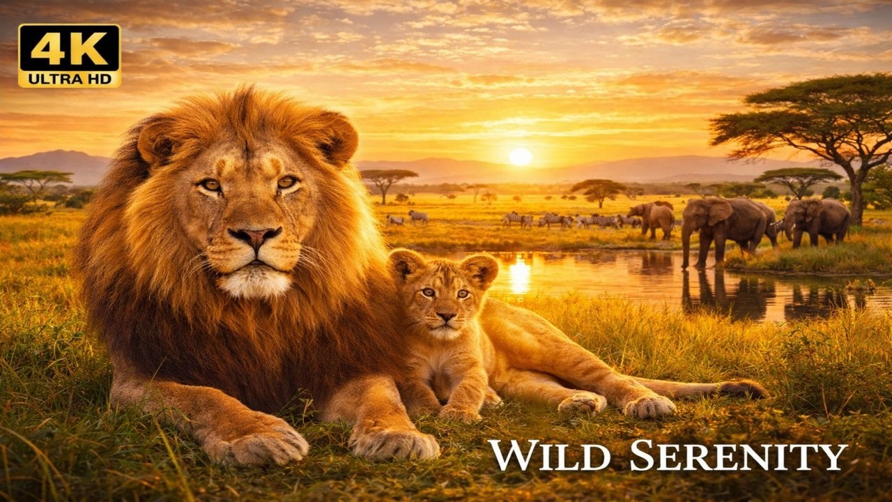 Stunning Wildlife in 4K &ndash; The Most Realistic Nature Scenes with Relaxing Sounds | Wild Serenity