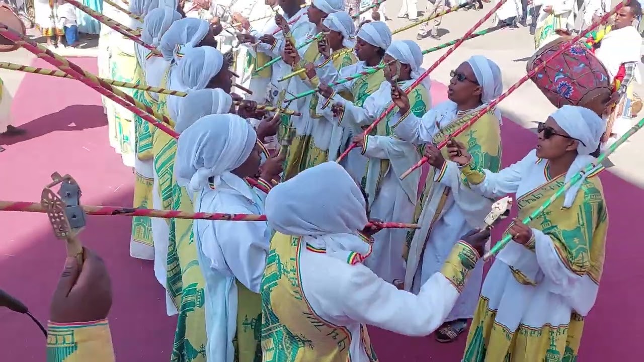የቅዱስ ቂርቆስ ወረብ በአስኮ ደብረ ገነት ቅዱስ ገብርኤል ካቴድራል ሐመረ ብርሃን ሰንበት ትምህርት ቤት ተማሪዋች ጥር 15 2015 ዓ.ም