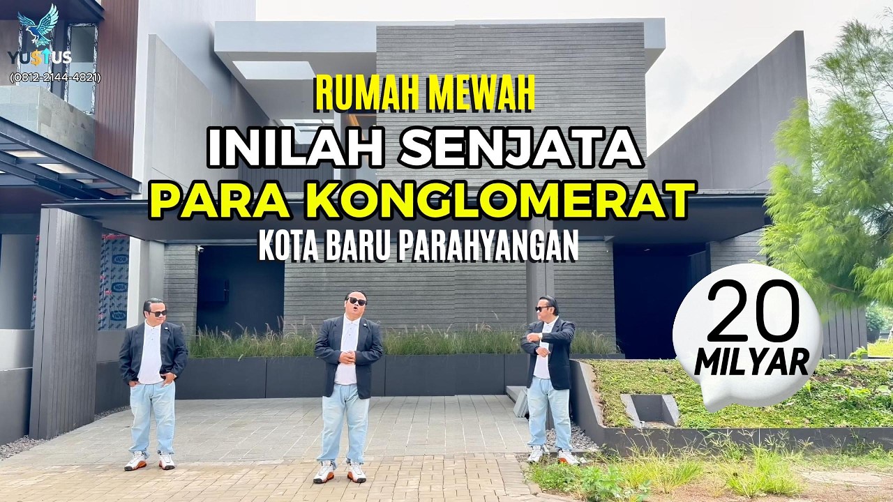 Rumah Super Mewah Yang Jadi Senjata Rahasia Para Konglomerat di Kota Baru Parahyangan Bandung
