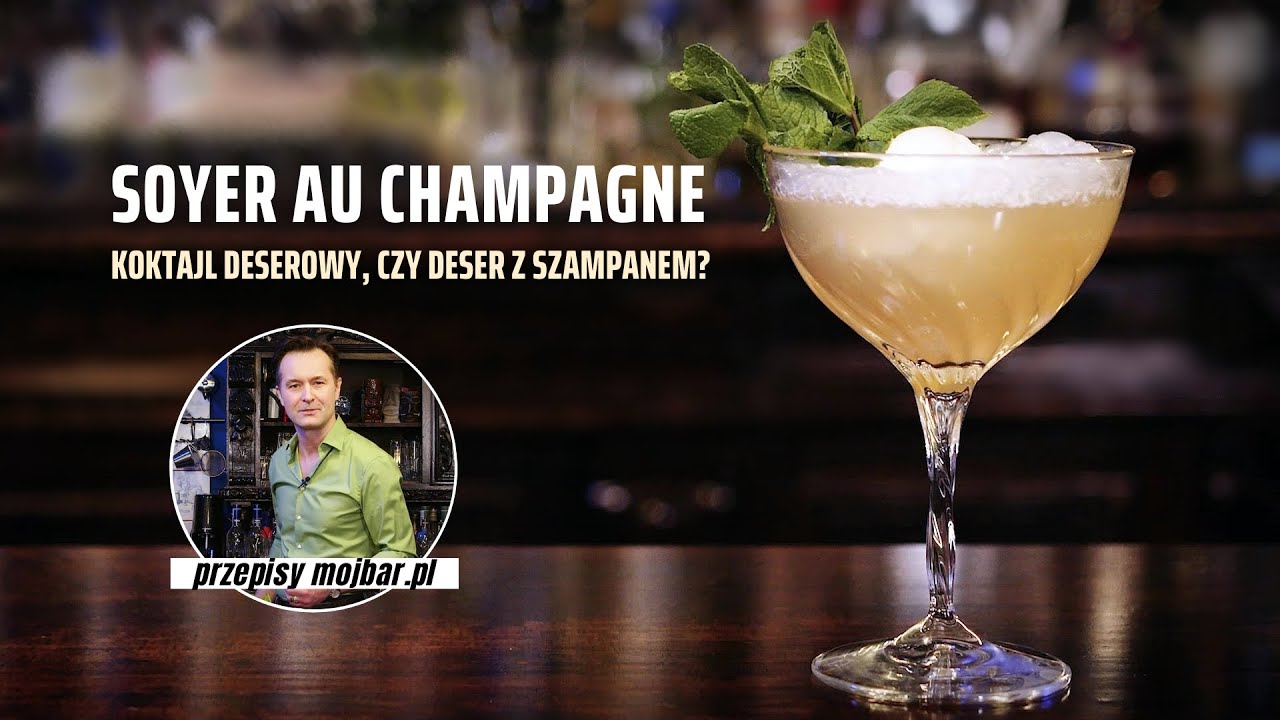 Jak zrobić SOYER AU CHAMPAGNE - niesamowity koktajl deserowy | Deser z szampanem - przepisy M&oacute;j Bar