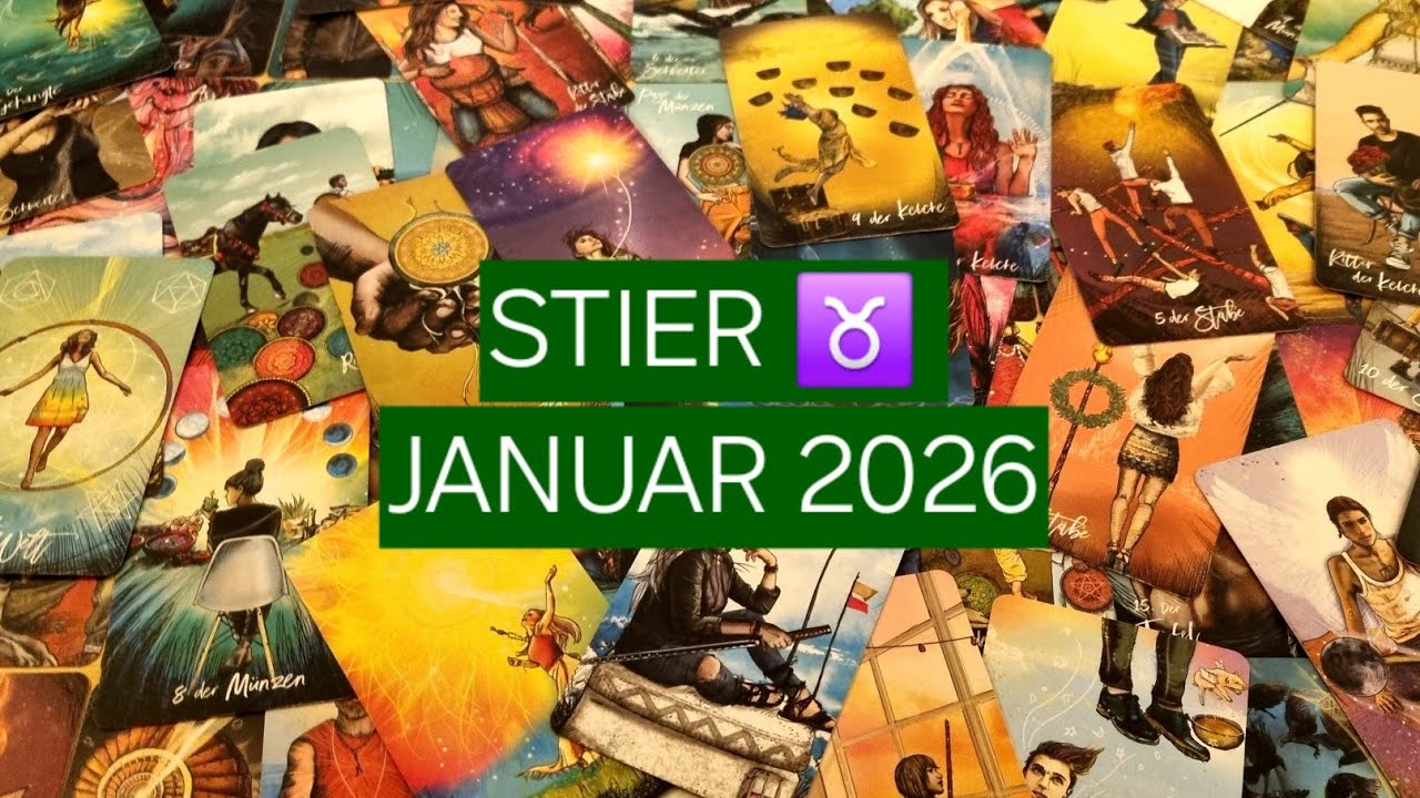 STIER ♉️ Dein Januar 2026 | Monatslegung #dief&uuml;chsintarot #stier 