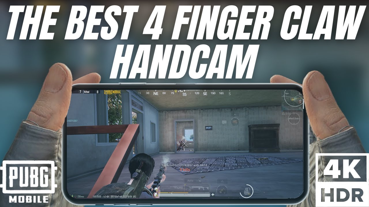 HIGHLIGHTS #1: ADVANCED 4 FINGER CLAW ON PUBG MOBILE - Handcam [HDR 4K Graphics]