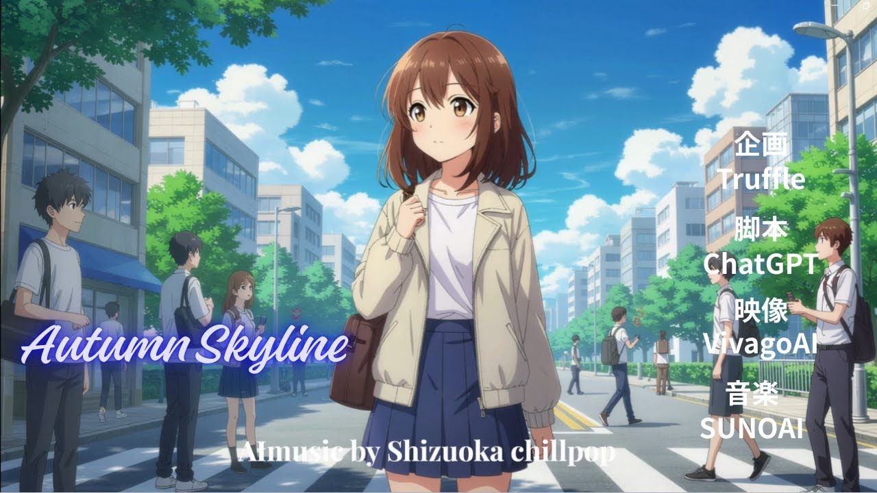 Autumn Skyline  秋の都会の空