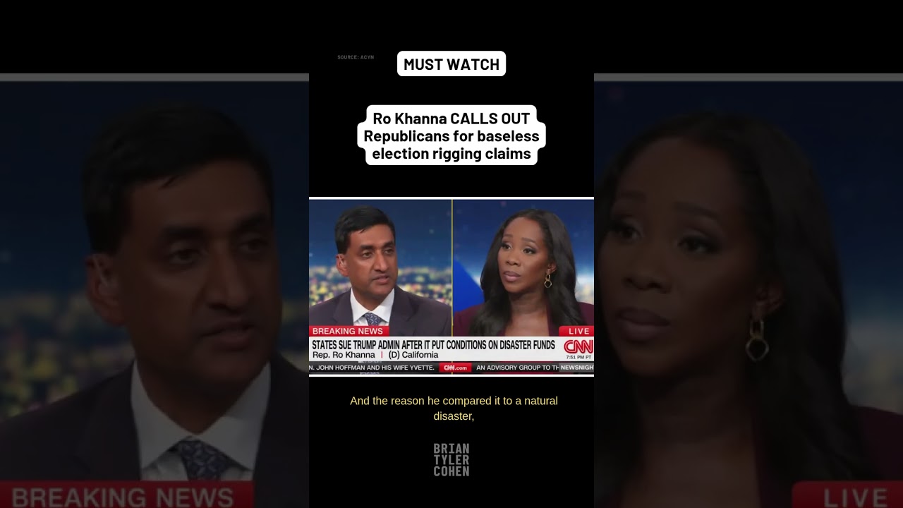 Ro Khanna CALLS OUT Republicans for BASELESS election claims
