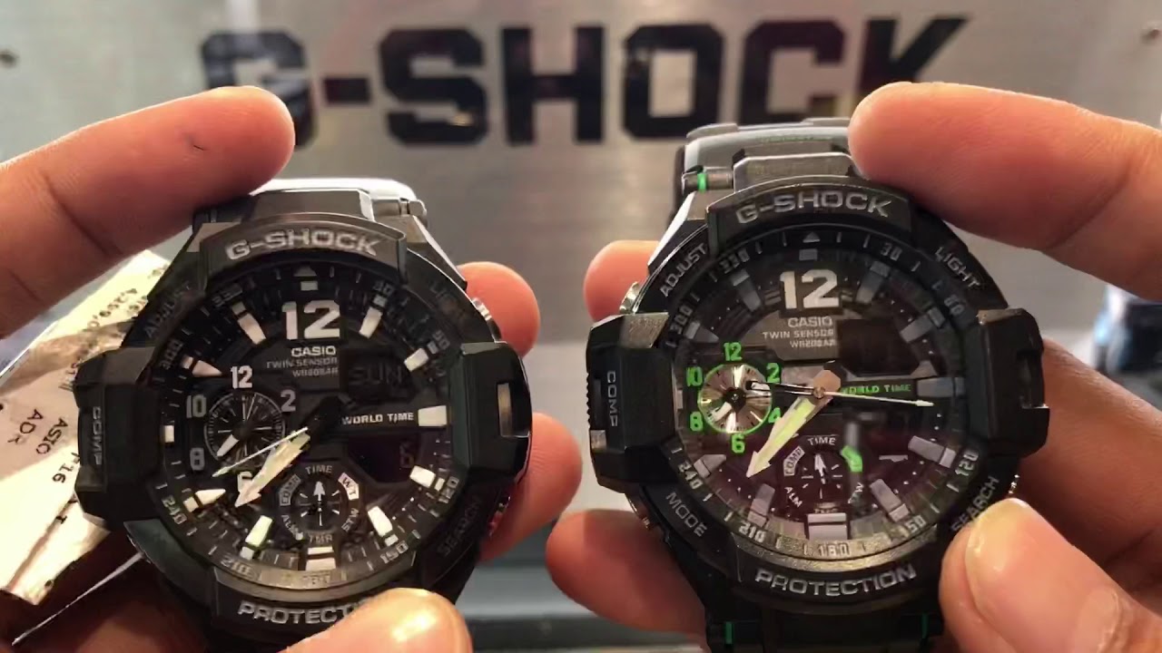 G-SHOCK GA 1100 pilot ori vs fake (OriBm) REKOMENDASI terfavorite