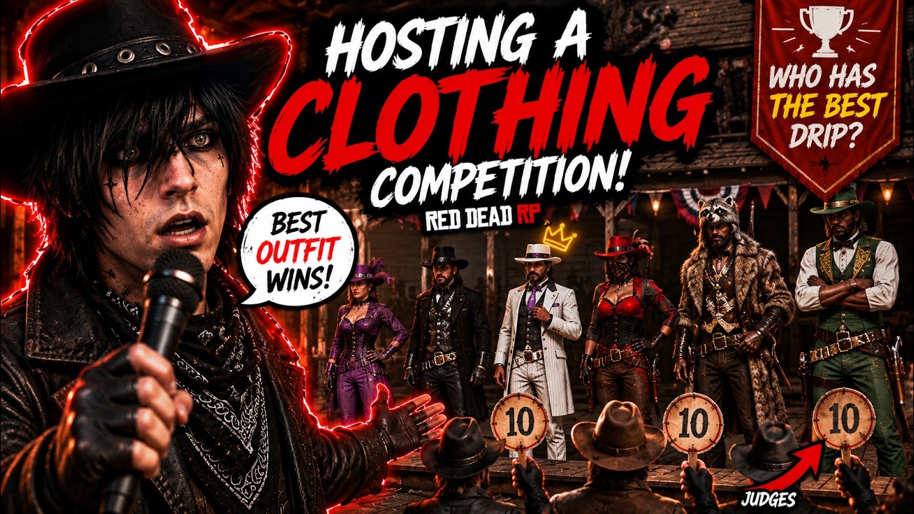 Hosting A Clothing Competition (RED DEAD RP)