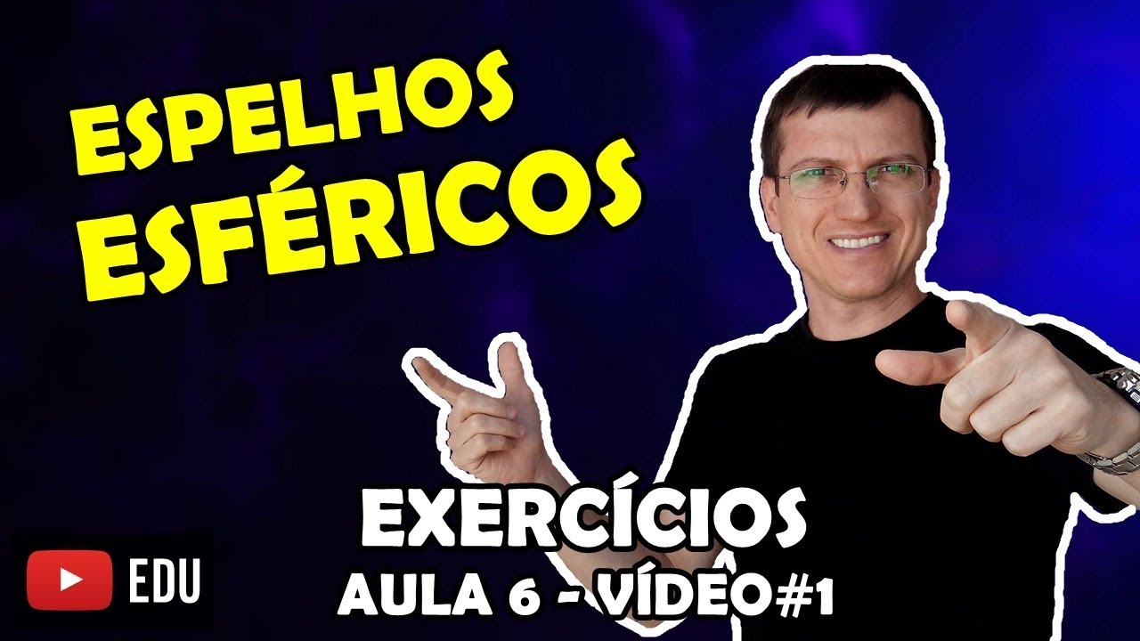 O QUE SÃO OS ESPELHOS ESFÉRICOS? - EXERCÍCIOS de ÓPTICA - AULA 6 - Prof  Boaro - VÍDEO# 1
