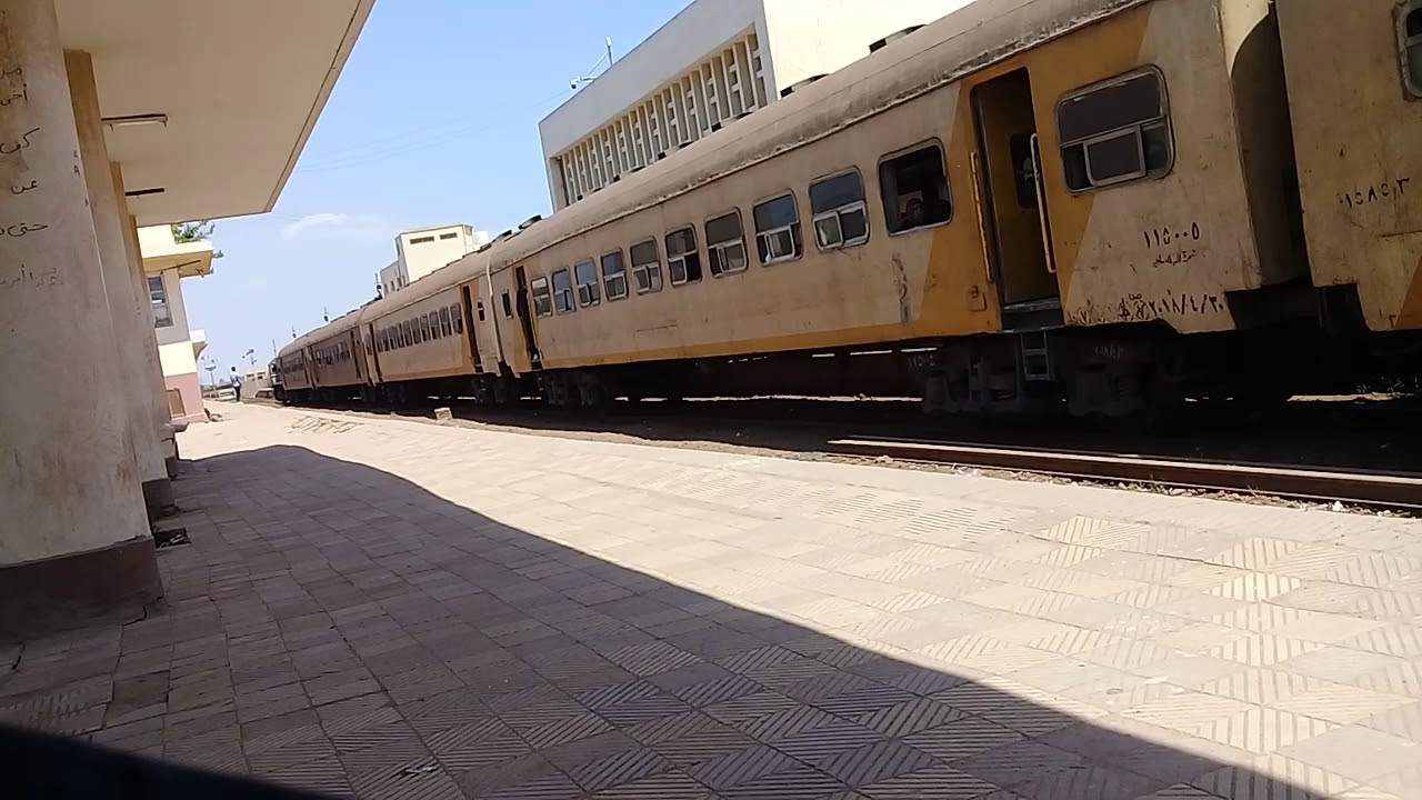 دخول قطار 541 محطة شبين الجديدة