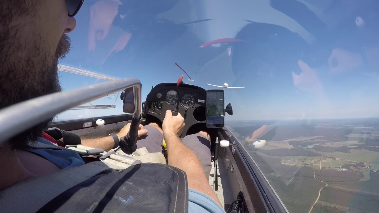 First flight with Jantar Std3. (SZD-48-3)