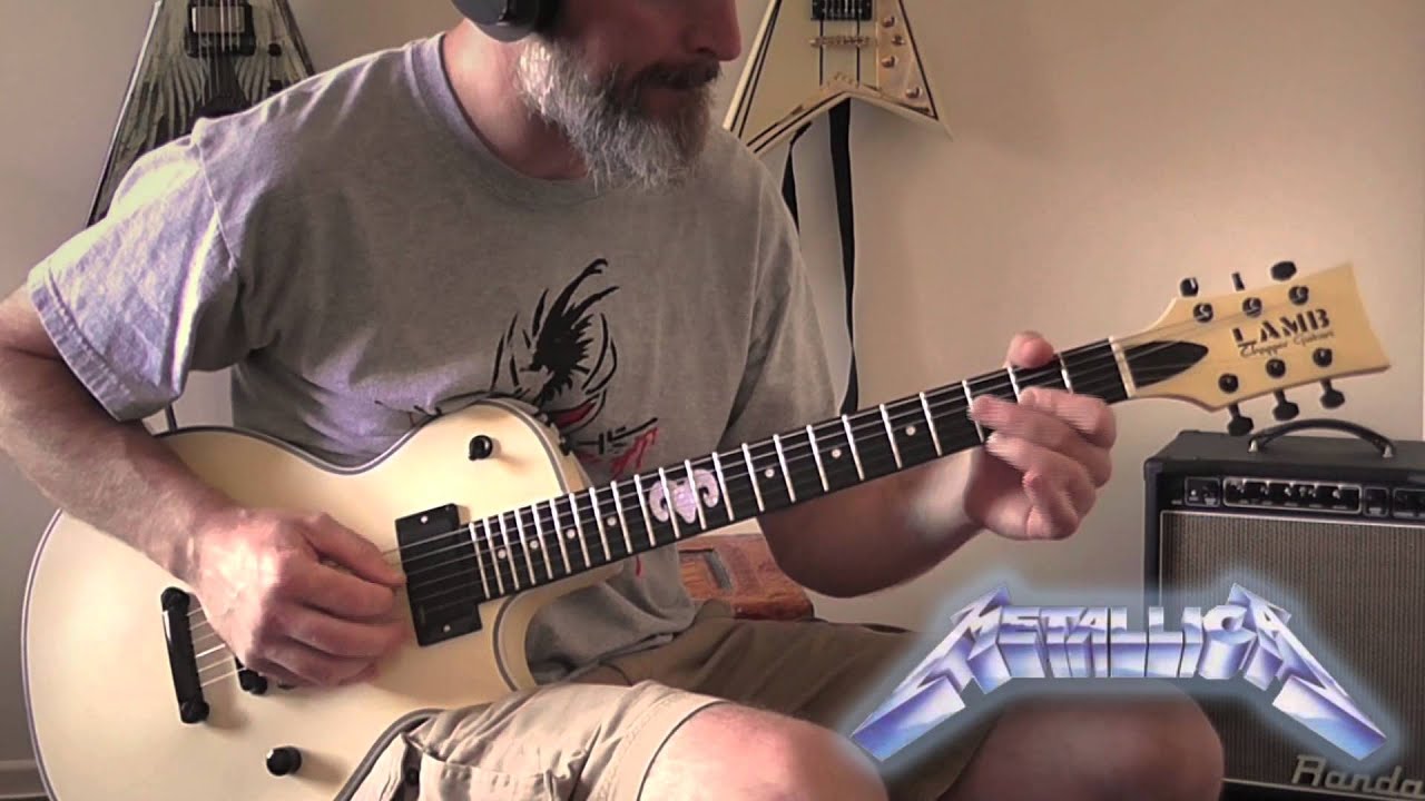 Metallica - Fade to Black Guitar Cover (No Backing Track)