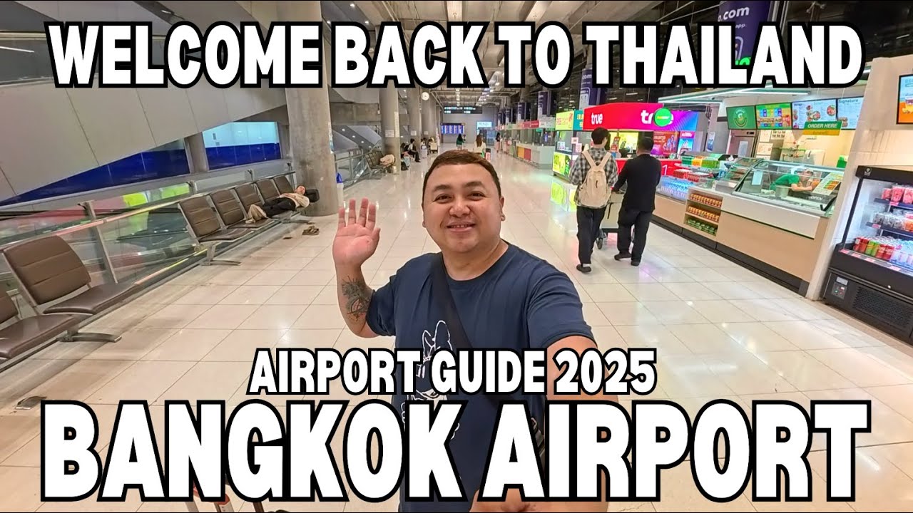 BANGKOK SUVARNABHUMI AIRPORT GUIDE | COMPLETE WALKTHROUGH & TRAVEL TIPS