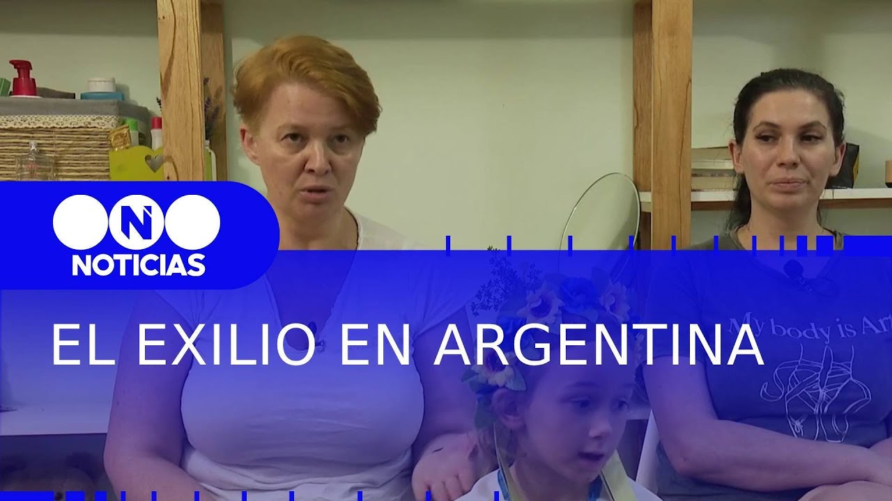 GUERRA RUSIA-UCRANIA: el exilio en Argentina - Telefe Noticias
