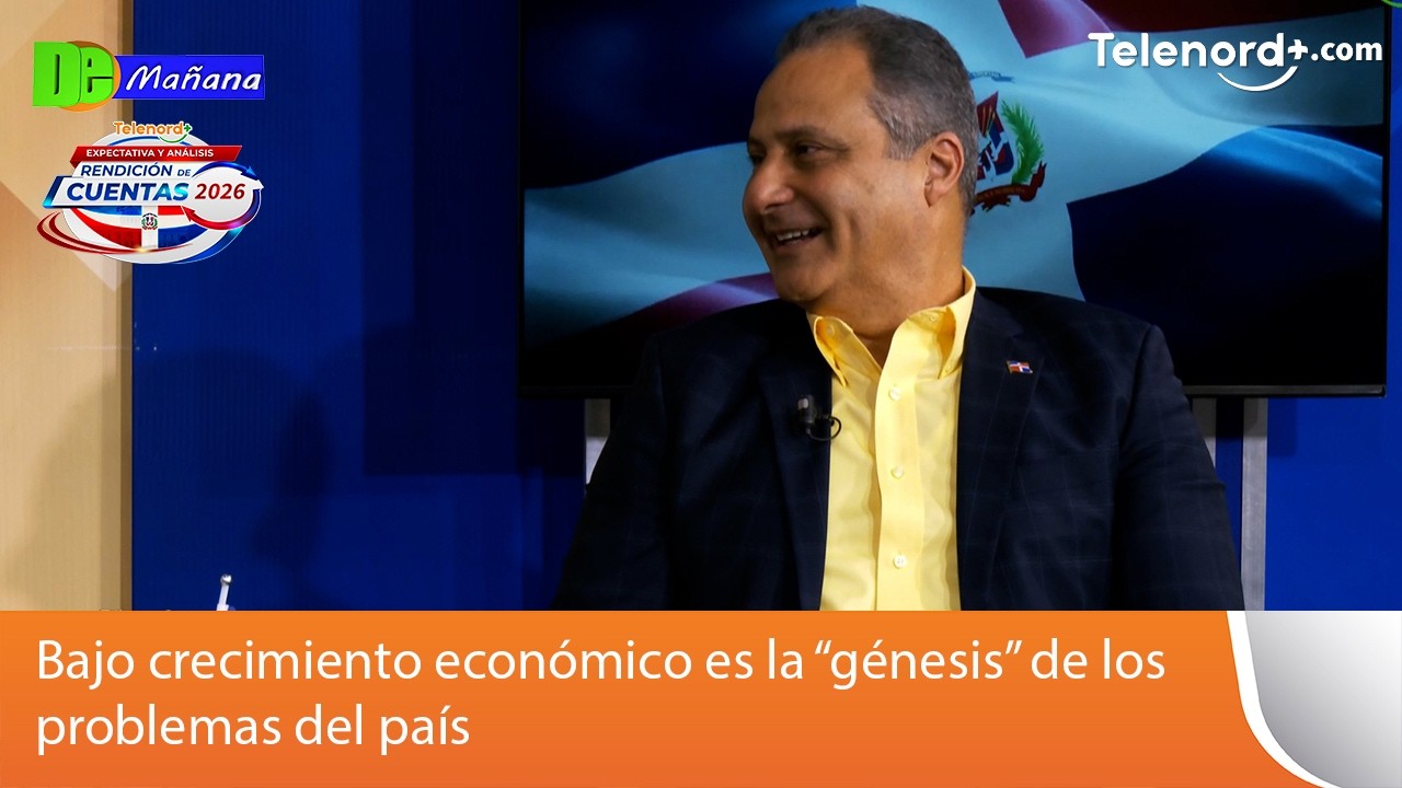 Bajo crecimiento económico es la “génesis” de los problemas del país