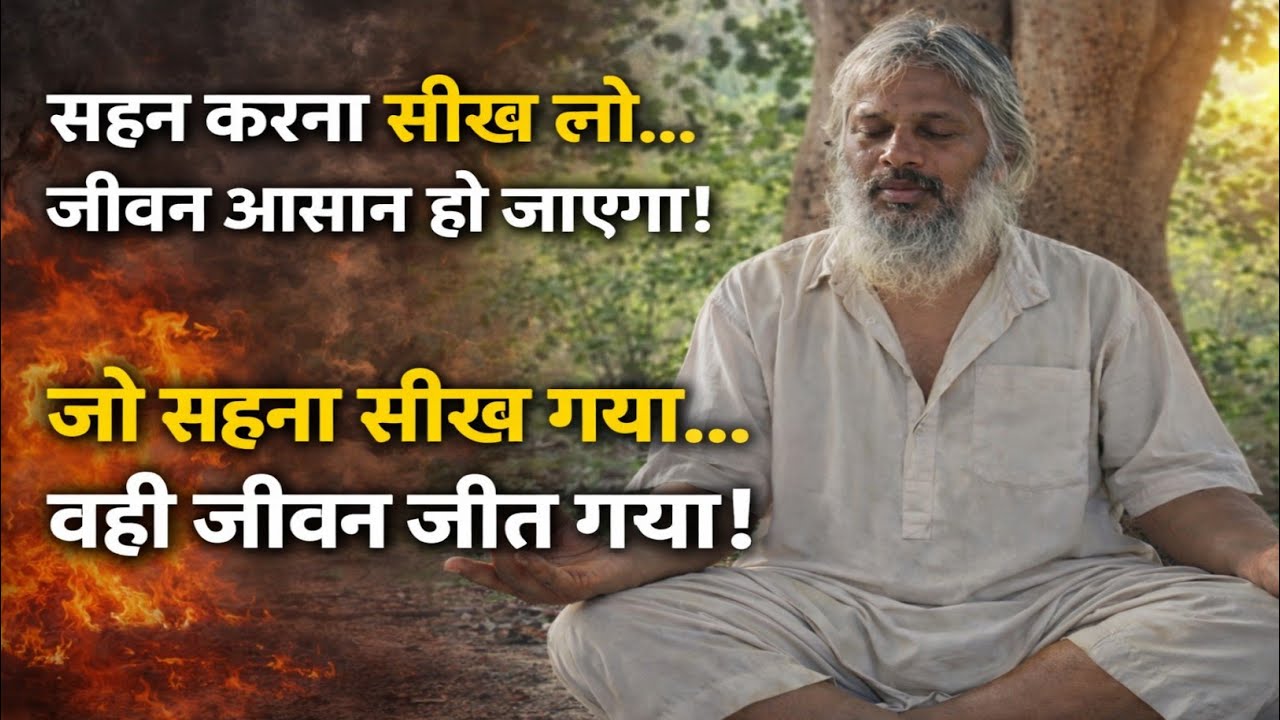 सहन करना सीख लो – जीवन की आधी समस्याएँ खत्म | Powerful Motivation#योगी #yogi #motivation 