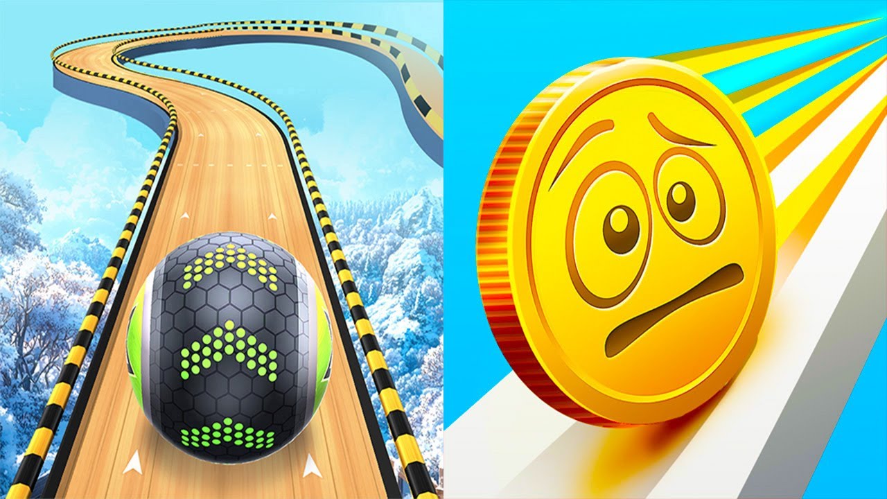 Going Balls VS Coin Rush - All Levels Gameplay Android iOS Ep 2