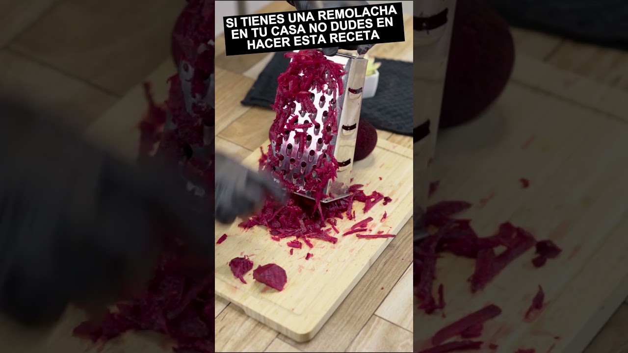 SI TIENES UNA REMOLACHA EN TU CASA NO DUDES EN HACER ESTA RECETA. PARTE #01