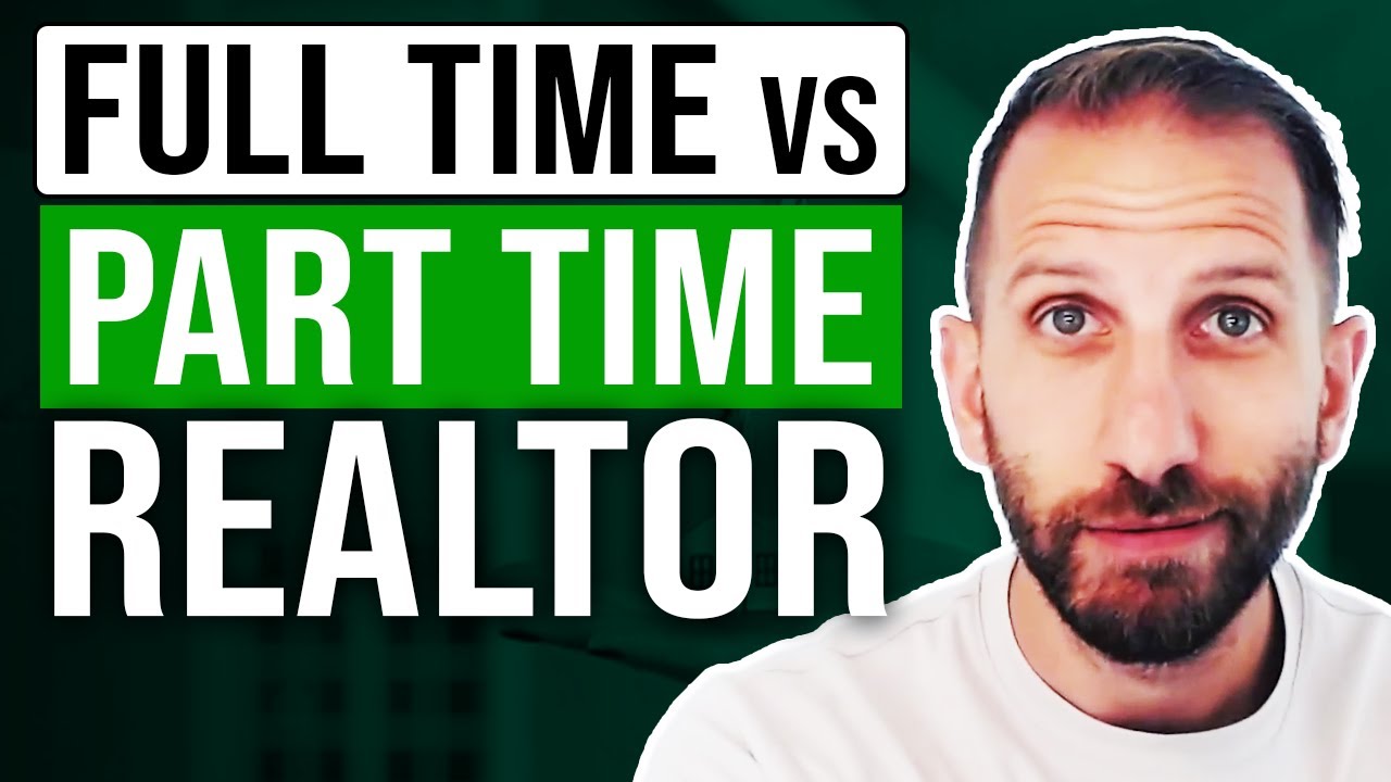 Full Time vs. Part Time Realtor! | Rick B Albert