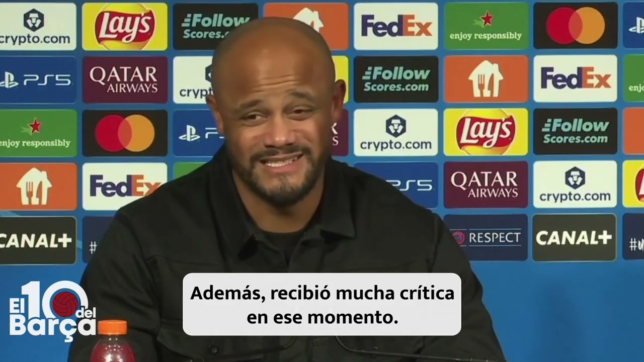 ‼️BRUTAL opini&oacute;n de KOMPANY entrenador del BAYERN MUNICH sobre LUIS ENRIQUE entrenador del PSG‼️