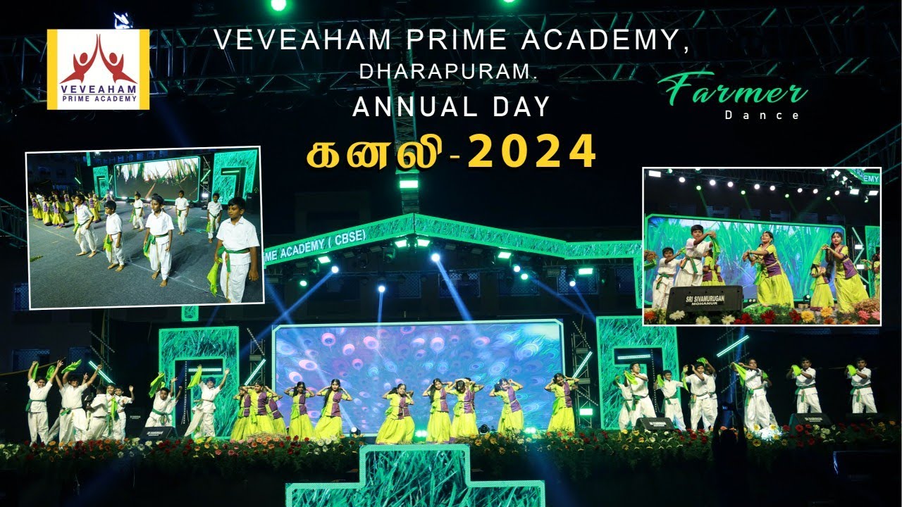 Veveaham Prime Academy_Kanali 2024 Annual day _Farmer dance