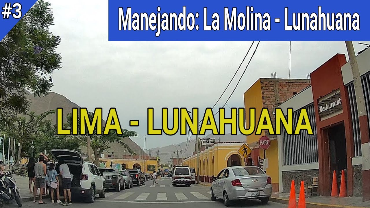 Manejando: Lima -  Lunahuana || Ruta || Panamericana Sur || Cañete || Dash cam