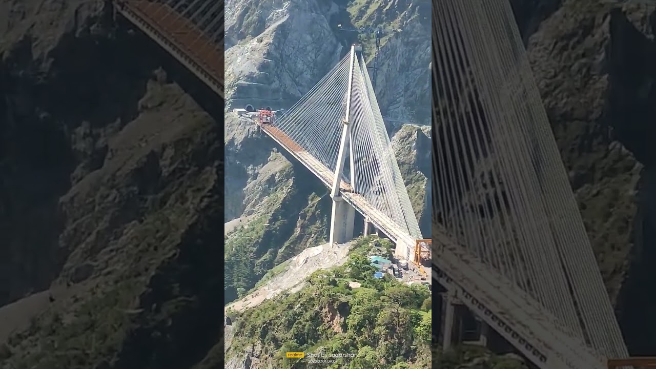 Anji khad Bridge latest #anjikhadbridge