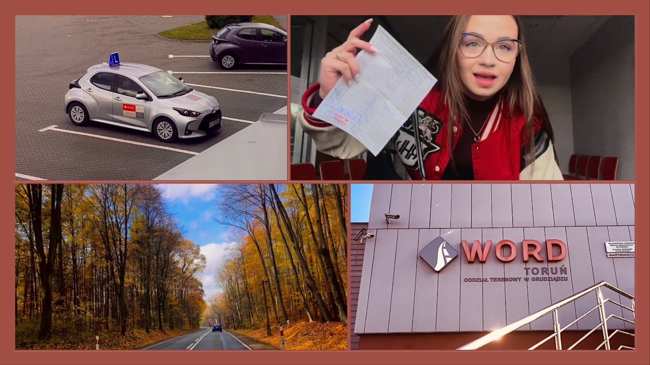 M&Oacute;J EGZAMIN NA PRAWO JAZDY!!! 🚗🚦📝