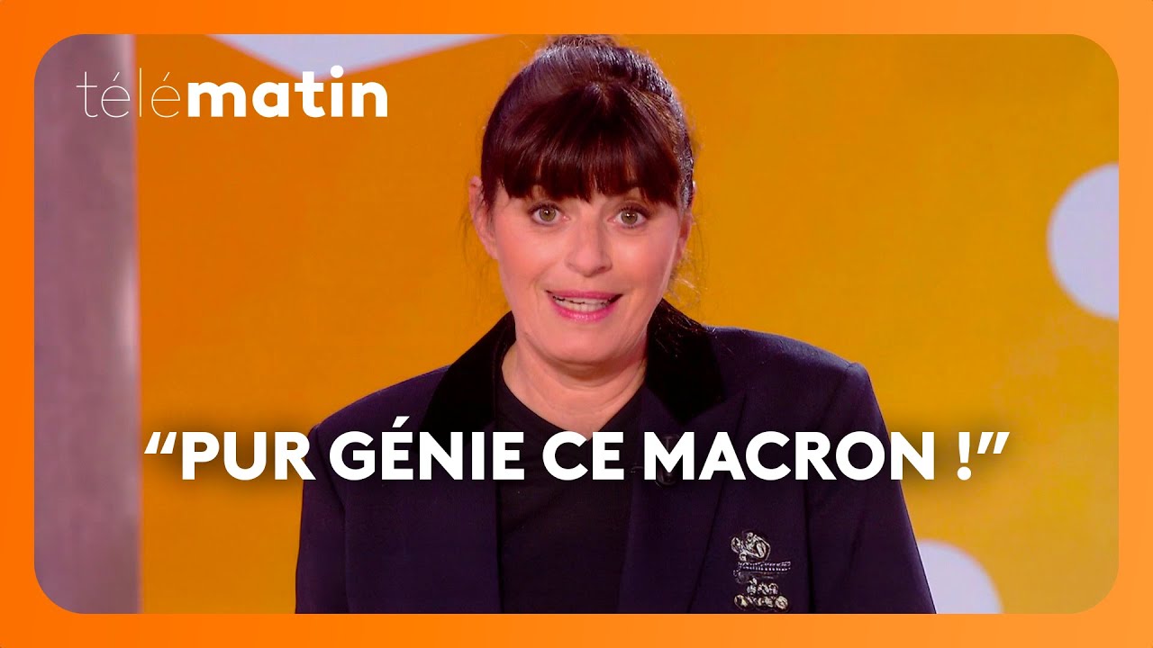 Sandrine Sarroche cherche le plus grand génie entre un prix Nobel et Emmanuel Macron