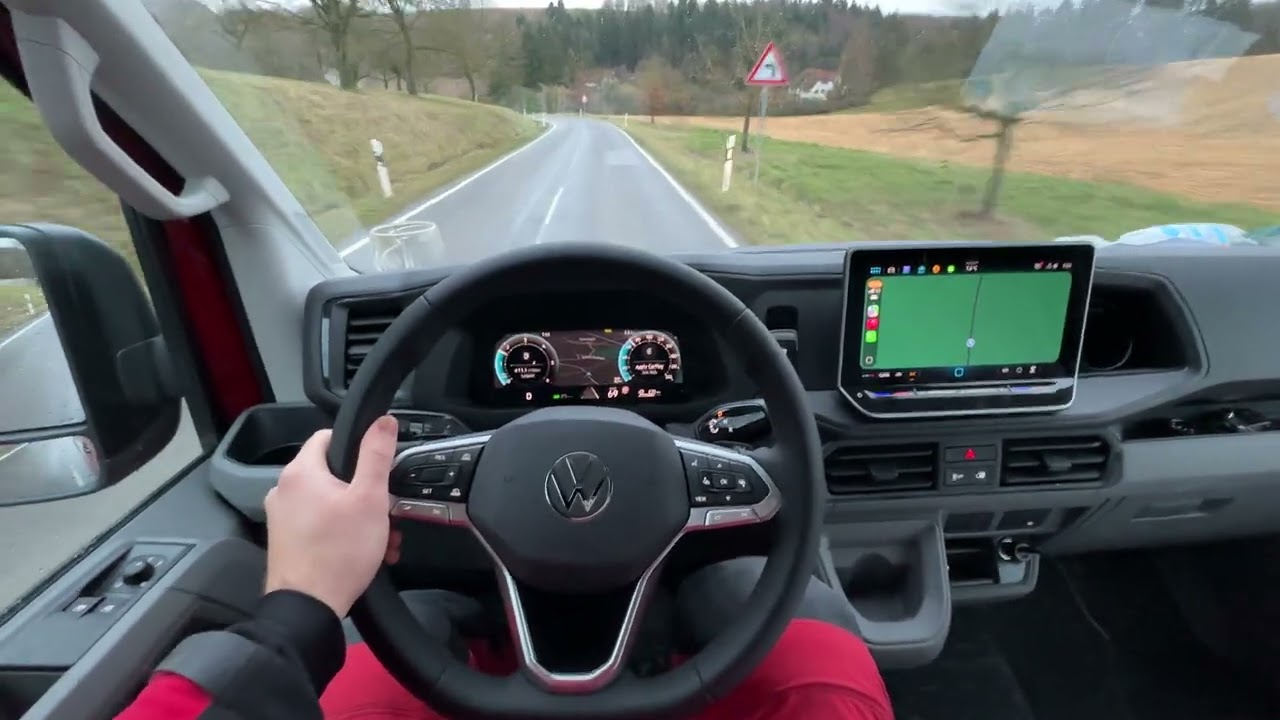VW 2026 CRAFTER | On German roads #1                 #germany #automobile #viral