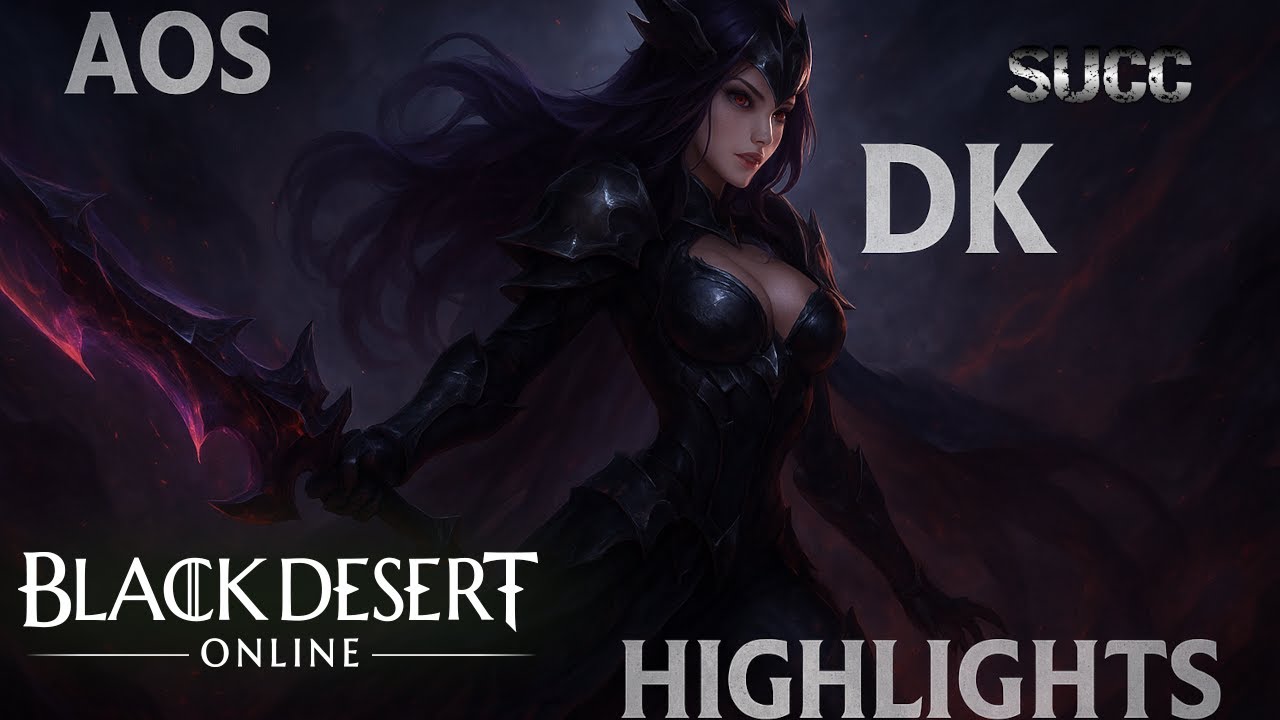 Black Desert Online - Succession Dark Knight Montage [AOS]