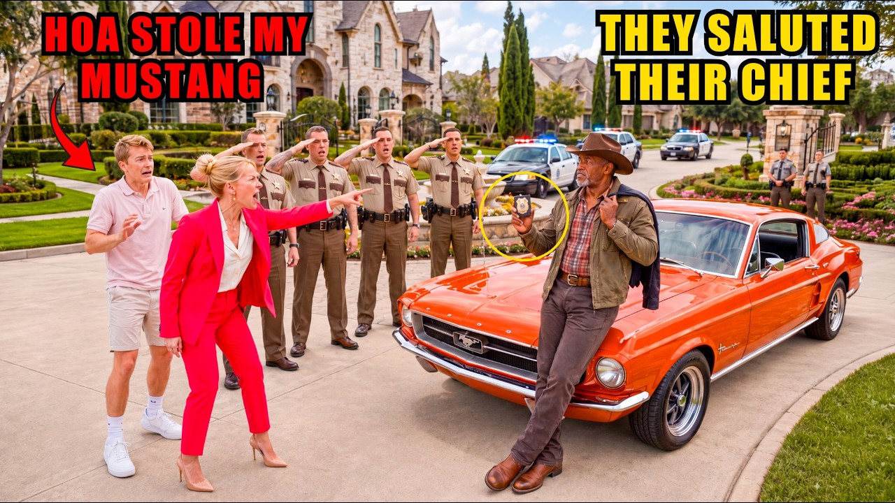 HOA Karen Sent Cops To Take My Mustang For Her Son &mdash; They Saluted Me, Their Own Police Chief