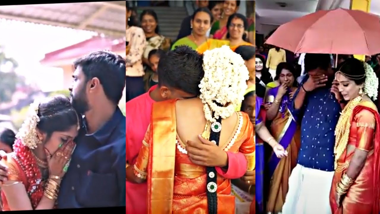 ക്യാമറ മാൻ വരെ കരഞ്ഞു പോയി 😢 Wedding Emotional Moments