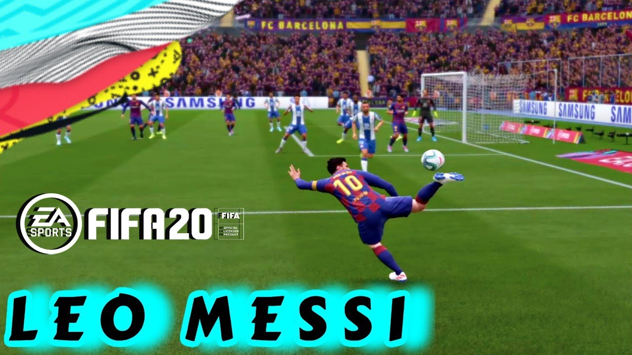Leo Messi Dribbling Skills and Goals FIFA 20 Lionel Messi Gameplay