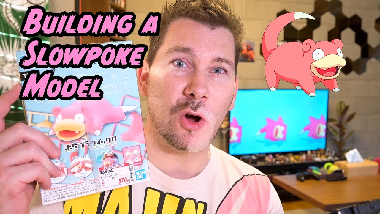 Going through the challenges of Building a Slowpoke Model kit