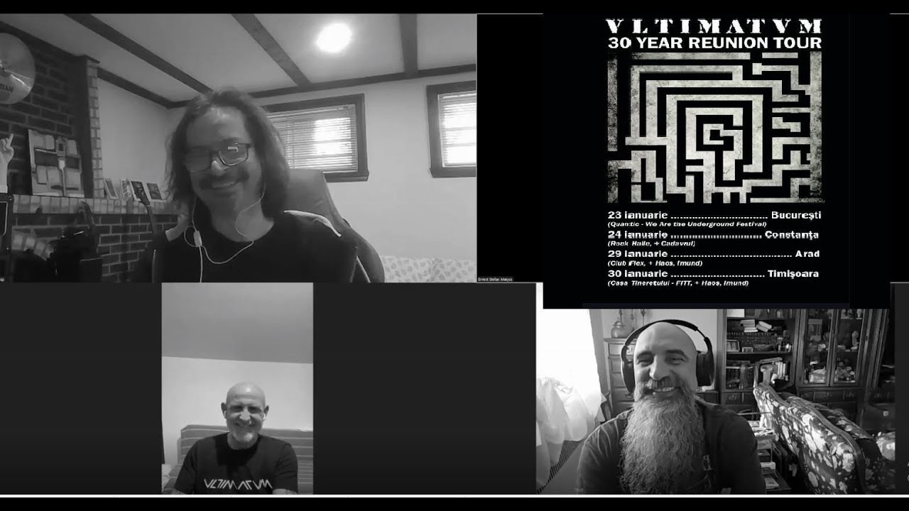 Interviu Ultimatum – True Testimony of the Ancients pentru We Are The Underground Tour 2026