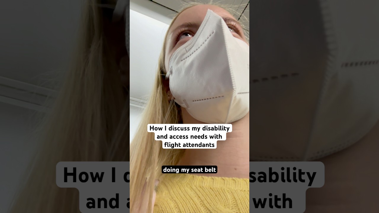 Discussing my disability with flight attendants #Disability #Disabled #Accessibility