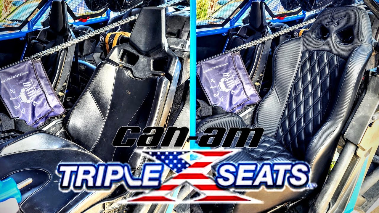 Triple X Bucket Seat Install on Can-Am x3