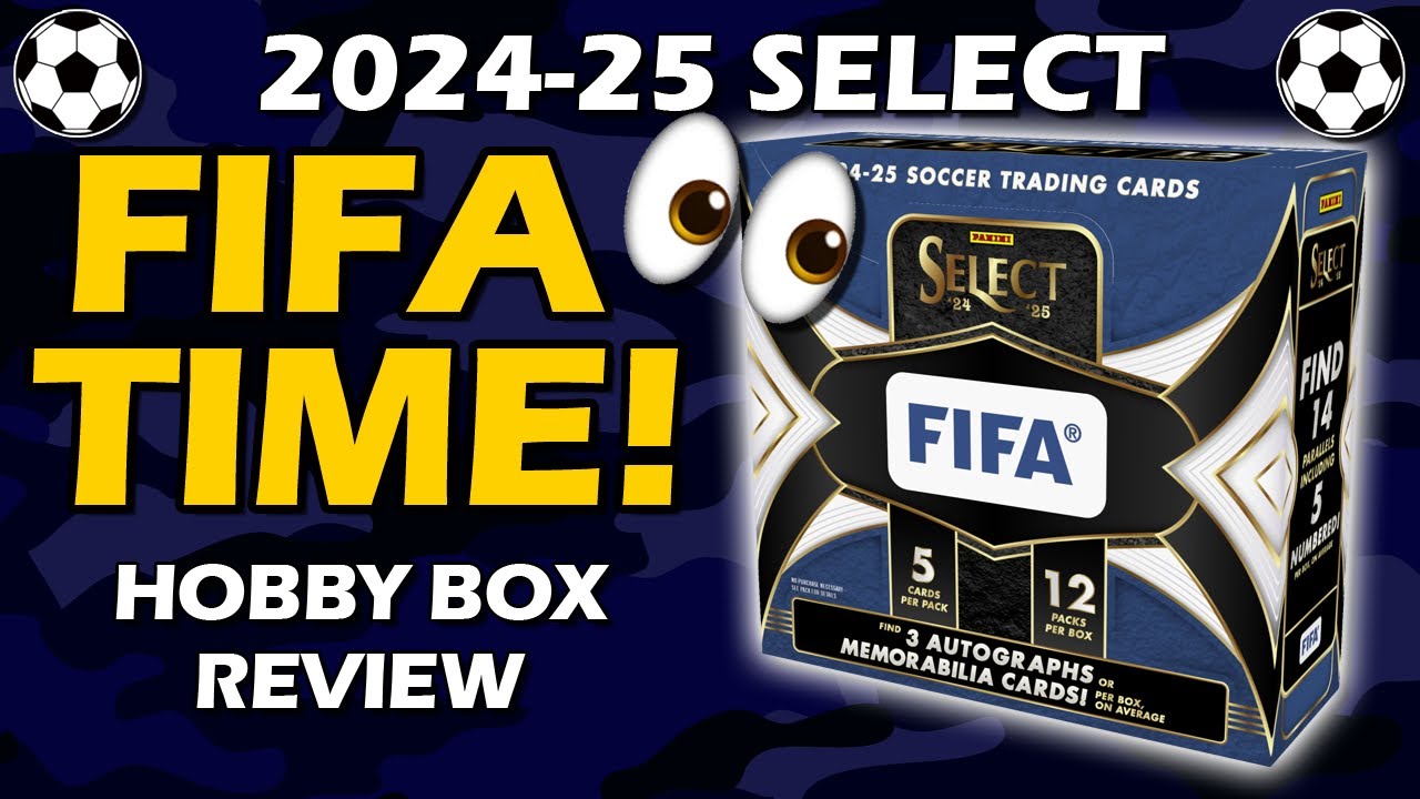 2024-25 Panini Select FIFA Hobby Box Soccer Review