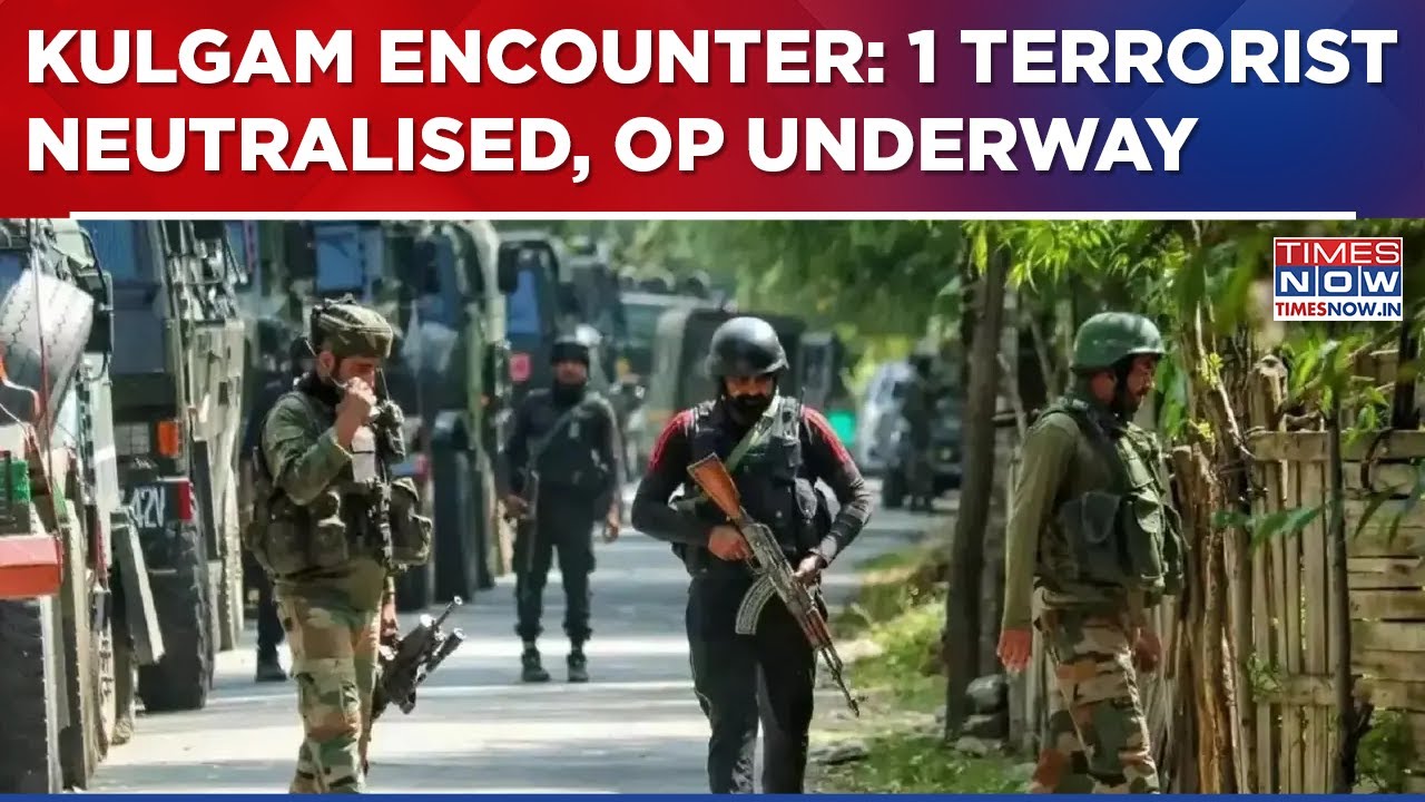Kulgam Encounter: 1 Terrorist Killed In Anti-Terror Operation In J&K, Major Win For Security Forces