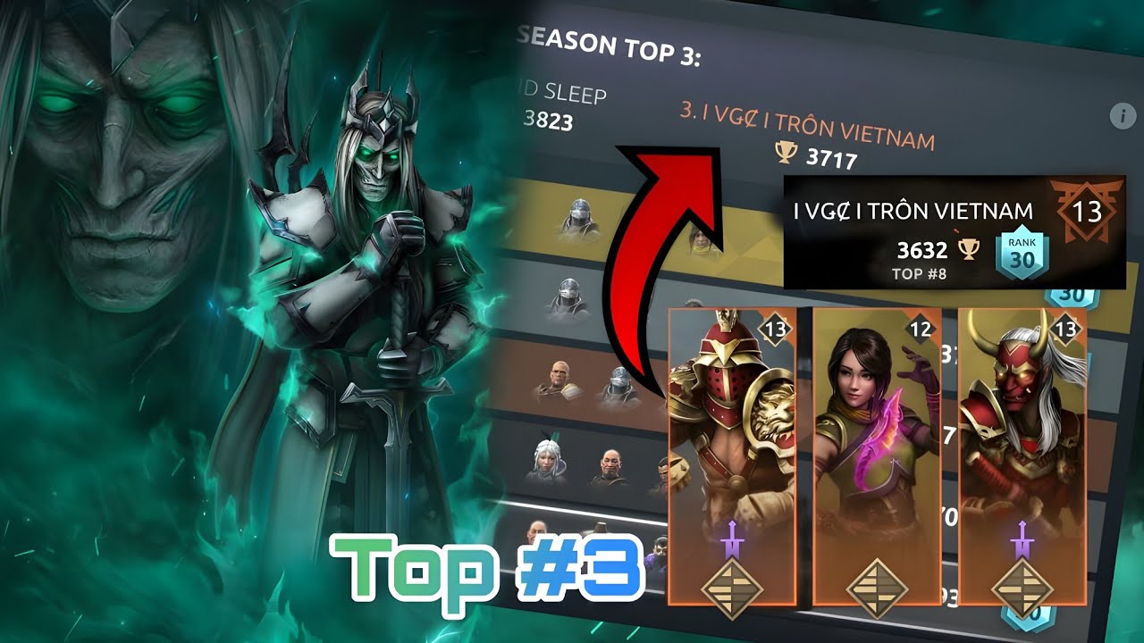 Asia's Top #3 Player - How He Plays 🤔 | Shadow Fight 4 Arena